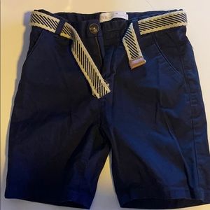 Zara shorts with belt